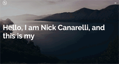 Desktop Screenshot of nickcanarelli.com